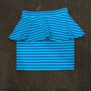 NWOT never worn aqua skirt from Bloomingdales